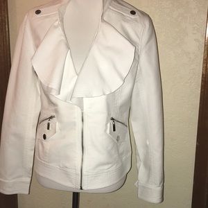 WHBM White Jacket